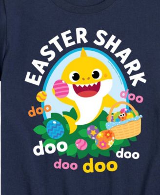 Boys' Toddler 2T-5T Baby Shark Easter Shark Short-Sleeve Graphic T-Shirt