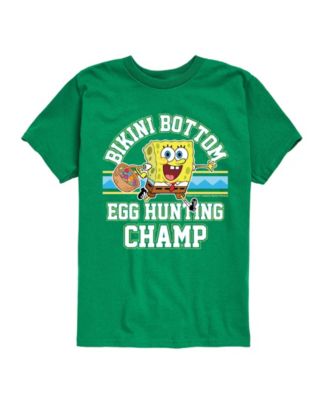 Boys' 8-20 Bikini Bottom Egg Hunting Champ Short-Sleeve Graphic T-Shirt