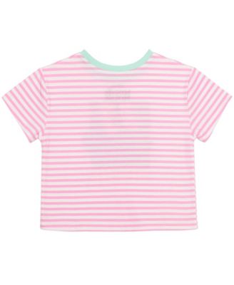 Girls' 2T-6X Minnie Mouse Stripe T-Shirt and Skirt, 2-Piece Set