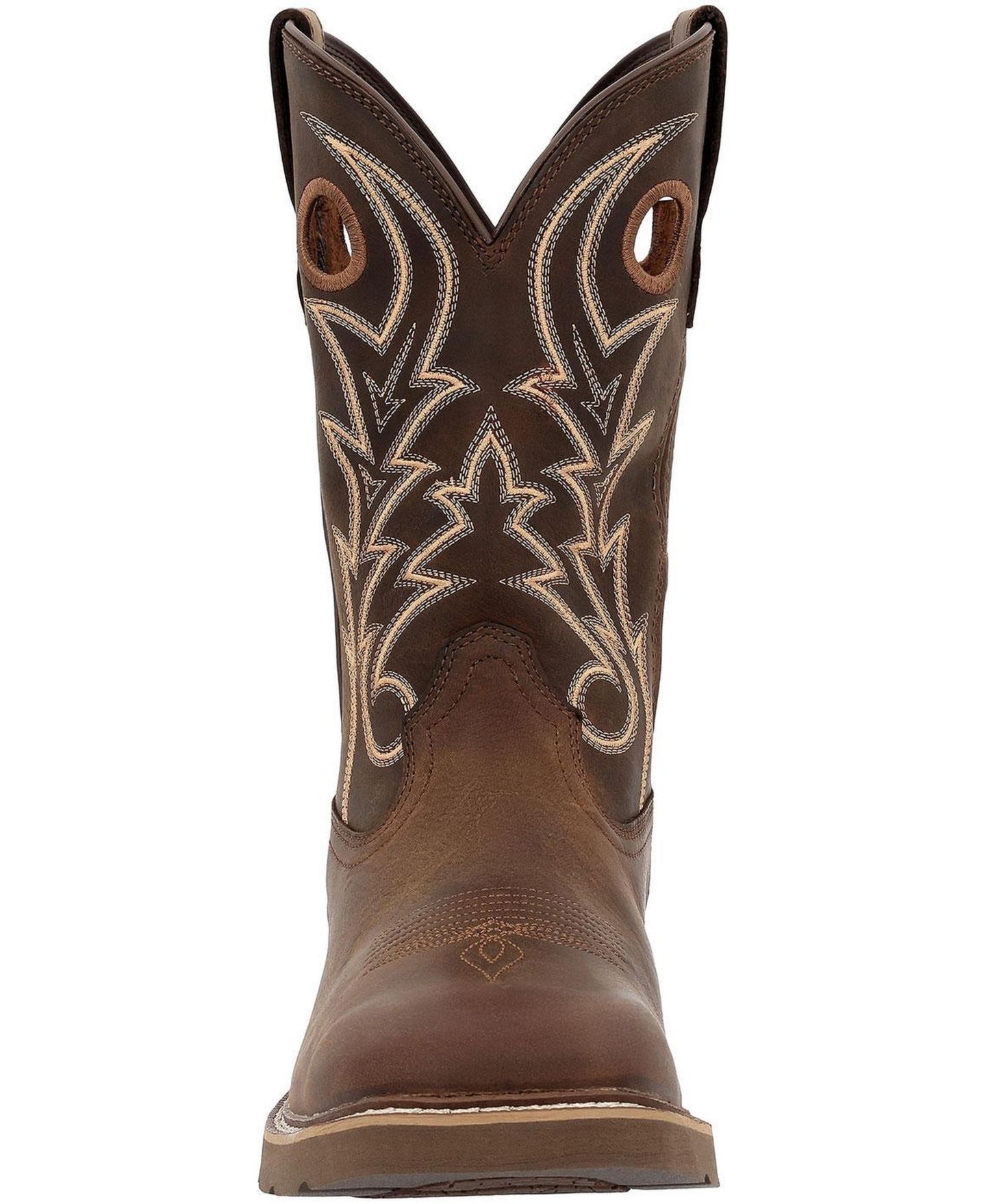 Мужские ботинки GEORGIA BOOT Core 37 11" Western Pull-On Work Boot, цвет: Коричневый — фото 7