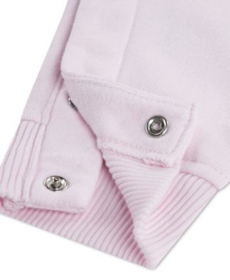 Baby Girls' Floral Hooded Coverall