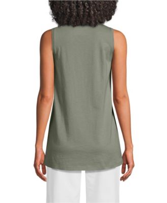 Women's Supima Cotton Tunic Tank Top