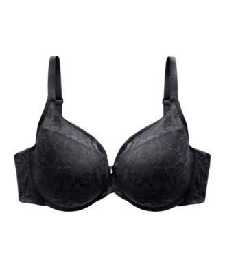 Women's No Show Lace Plunge T-Shirt Bra