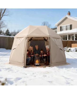 12x12 Screen House Canopy Tent with Removable Top