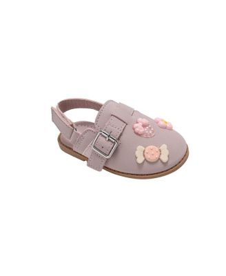 Big Girls Girl's  Fashion Mule Sandals – Dressy Shoes with Playful Charm Details