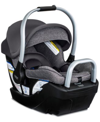 Britax Baby Willow Sc Car Seat with Alpine Base - Pindot Stone
