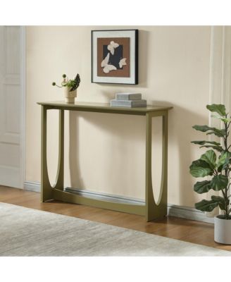 Wood Console Table, Entryway Sofa Table for Hallway, Living Room, or Behind Couch