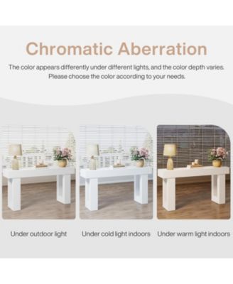 63-Inch Long Console Table