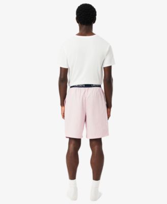 Men's Loungewear Striped Straight-Fit Shorts