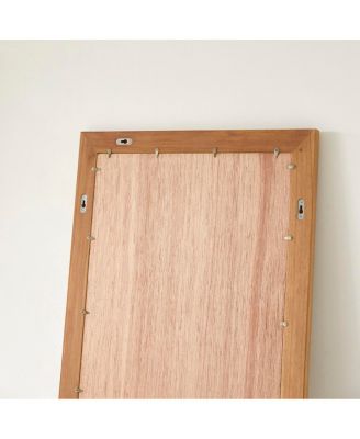 Tona full-length mirror in teak