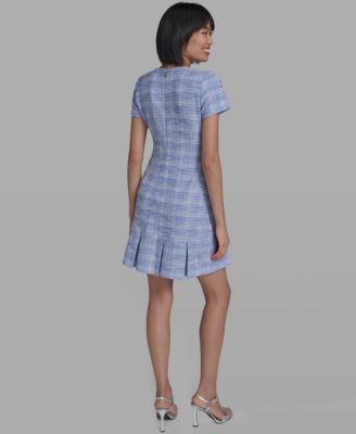 Women's Short-Sleeve Short Dress