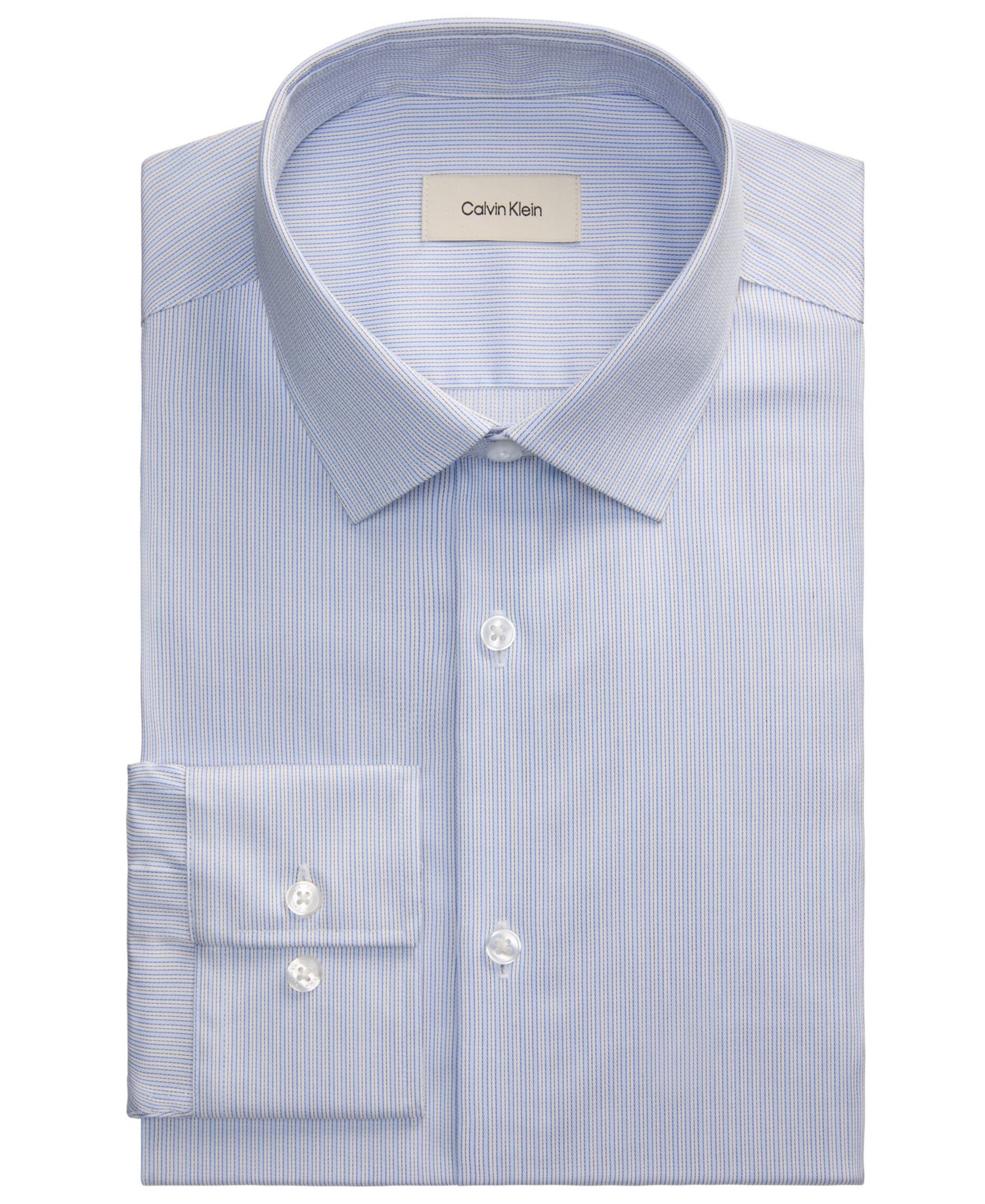 Men's Performance Wrinkle-Free Slim-Fit Dress Shirt
