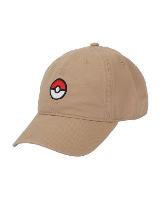Men's Embroidered Poke Ball Adult Baseball Hat (One Size)
