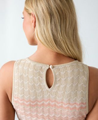 Women's Sleeveless Rosalyn Long Sweater Dress