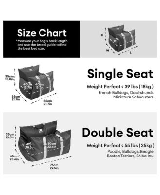 First Class Waterproof Dog Car Single-Seat Bed