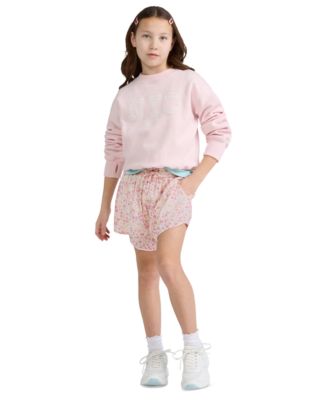 Girls' YPB Pull-On Floral Flared Shorts
