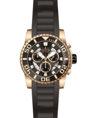 Men's 14675 Pro Diver Quartz Chronograph, White Dial Watch