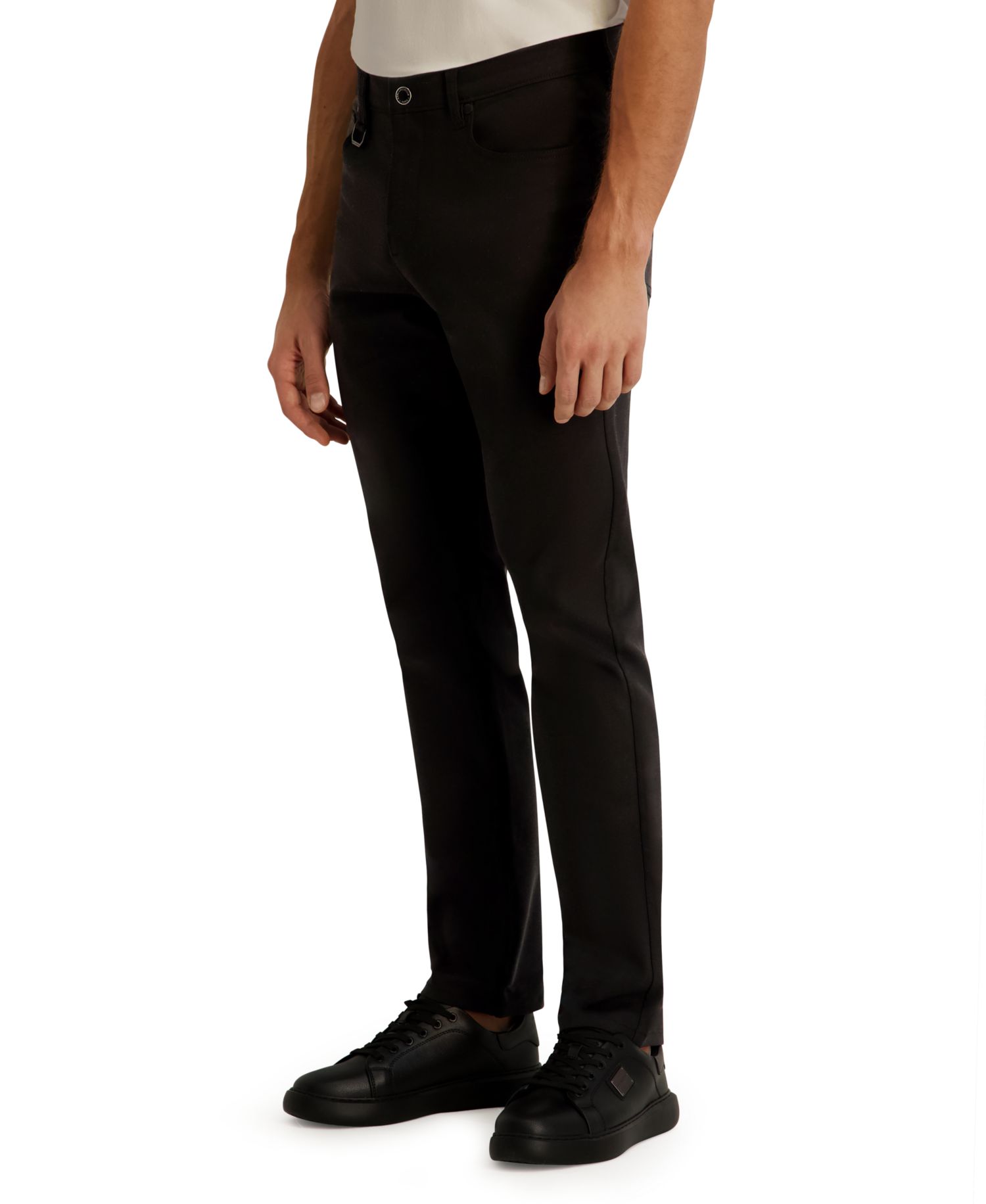 Men's Core Slim Straight 5-Pockets Cotton Pants