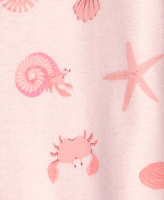 Baby Girls' Long-Sleeve Sleep & Play