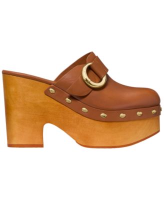 Women's Halo Platform Clog Mules