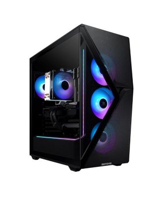 Slate SMA5N4601 Gaming Desktop Computer, AMD Ryzen 5 5500 3.6GHz, 16GB RAM, 1TB SSD, NVIDIA GeForce RTX 4060 8GB, Windows 11
