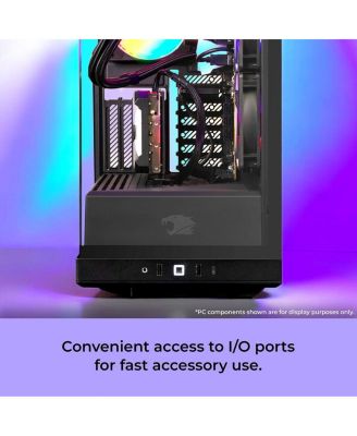 Y40BA9N5801 Gaming Desktop Computer, AMD Ryzen 9 9900X 4.4GHz, 32GB RAM, 2TB SSD, NVIDIA GeForce RTX 5080 16GB, Windows 11 Pro, Black