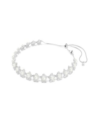 Ariana Grande X Rhodium Plated Mother of Pearl Choker Necklace