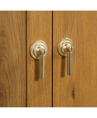 30 Inch Freestanding Bathroom Vanity with Seashell Resin Sink, Flip-Up Organizer & Soft Close Storage for Modern Space