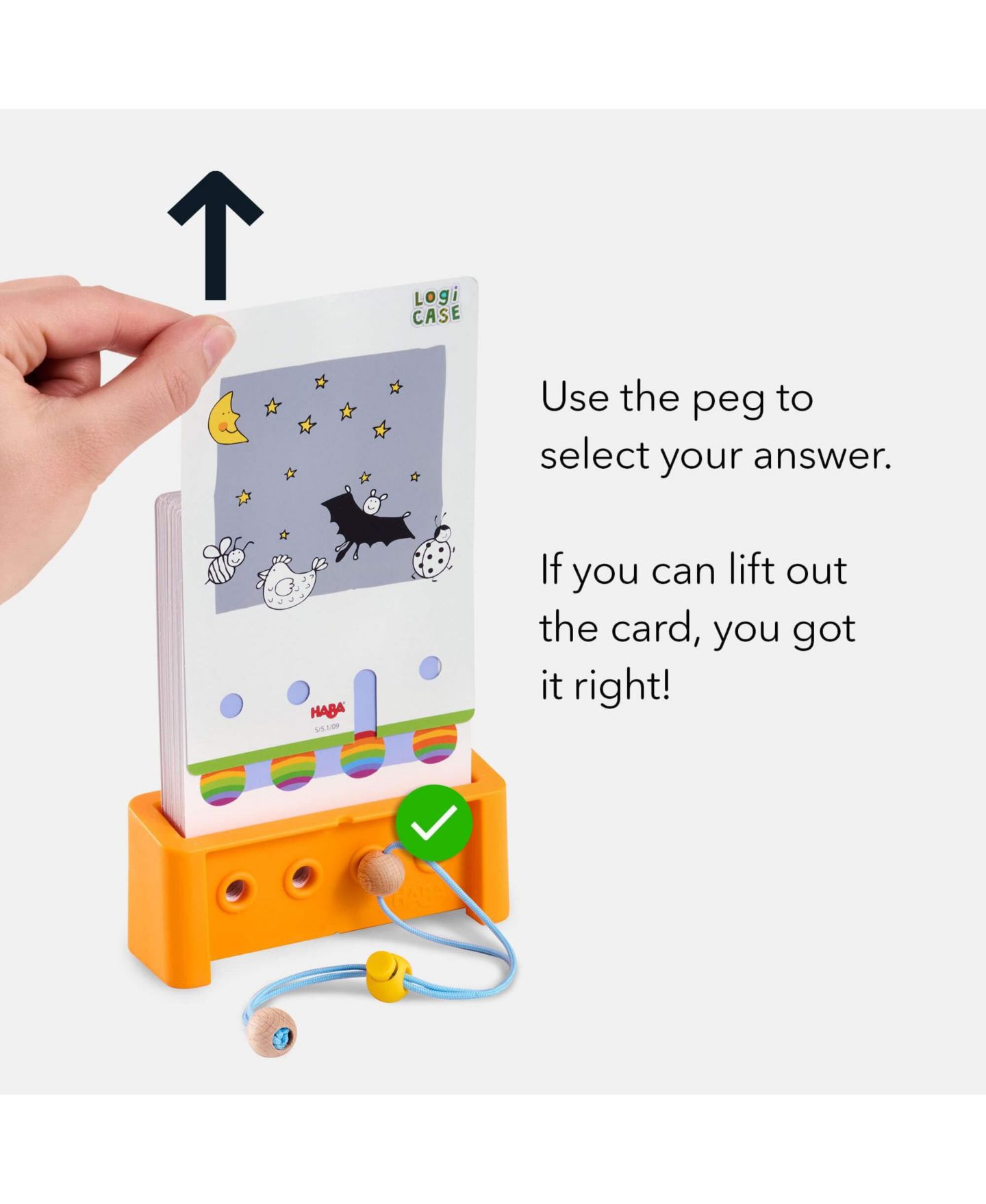 Детская игрушка Haba Logic! Case 77 Puzzles Brain Teaser Game, Ages 5+ — фото 4