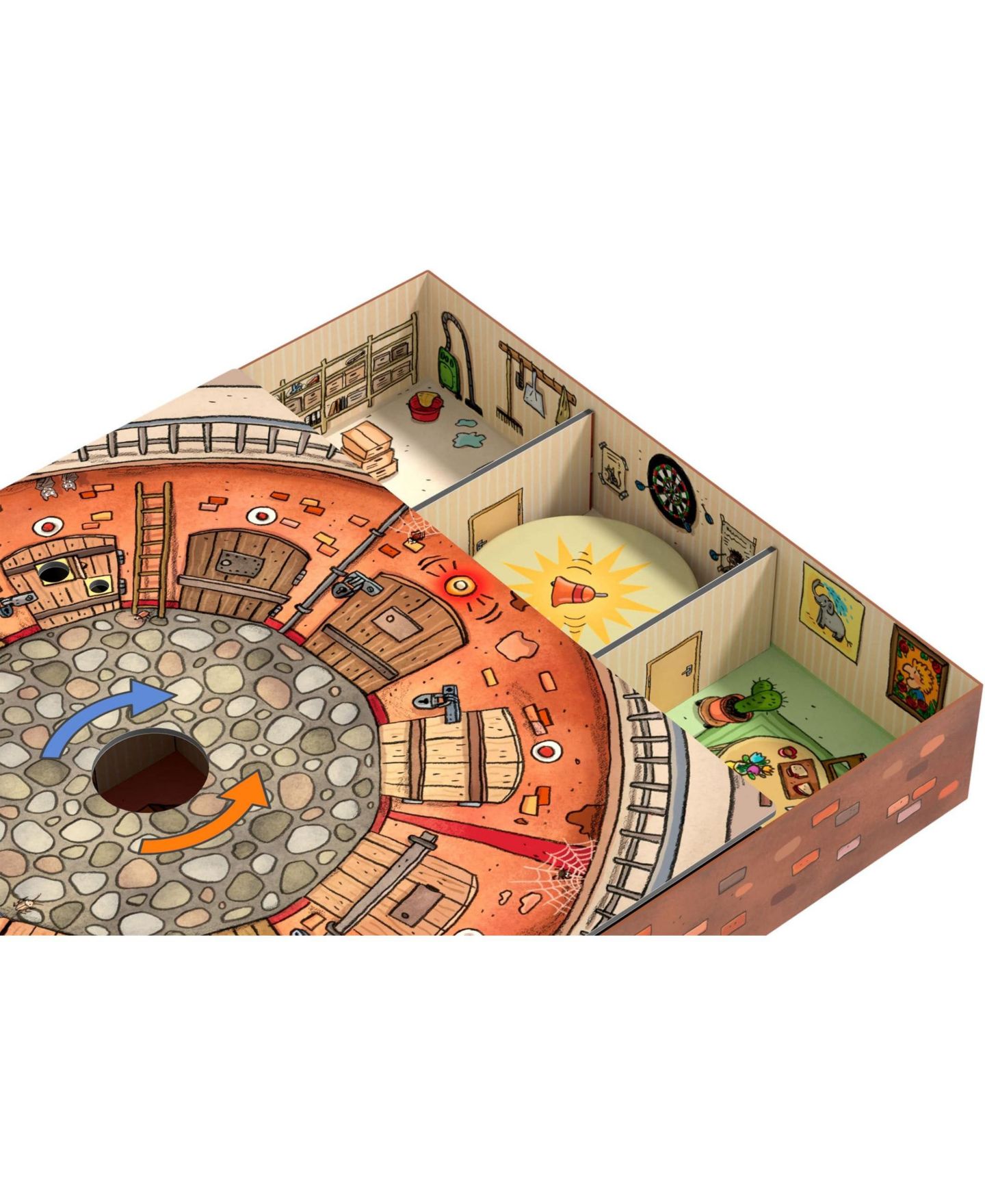 Детская настольная игра Haba Inspector Mouse Board Game, Ages 5+ — фото 7