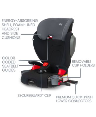 Baby and Toddler Boys' or Girls' Highpoint Backless Belt-Positioning Booster Seat