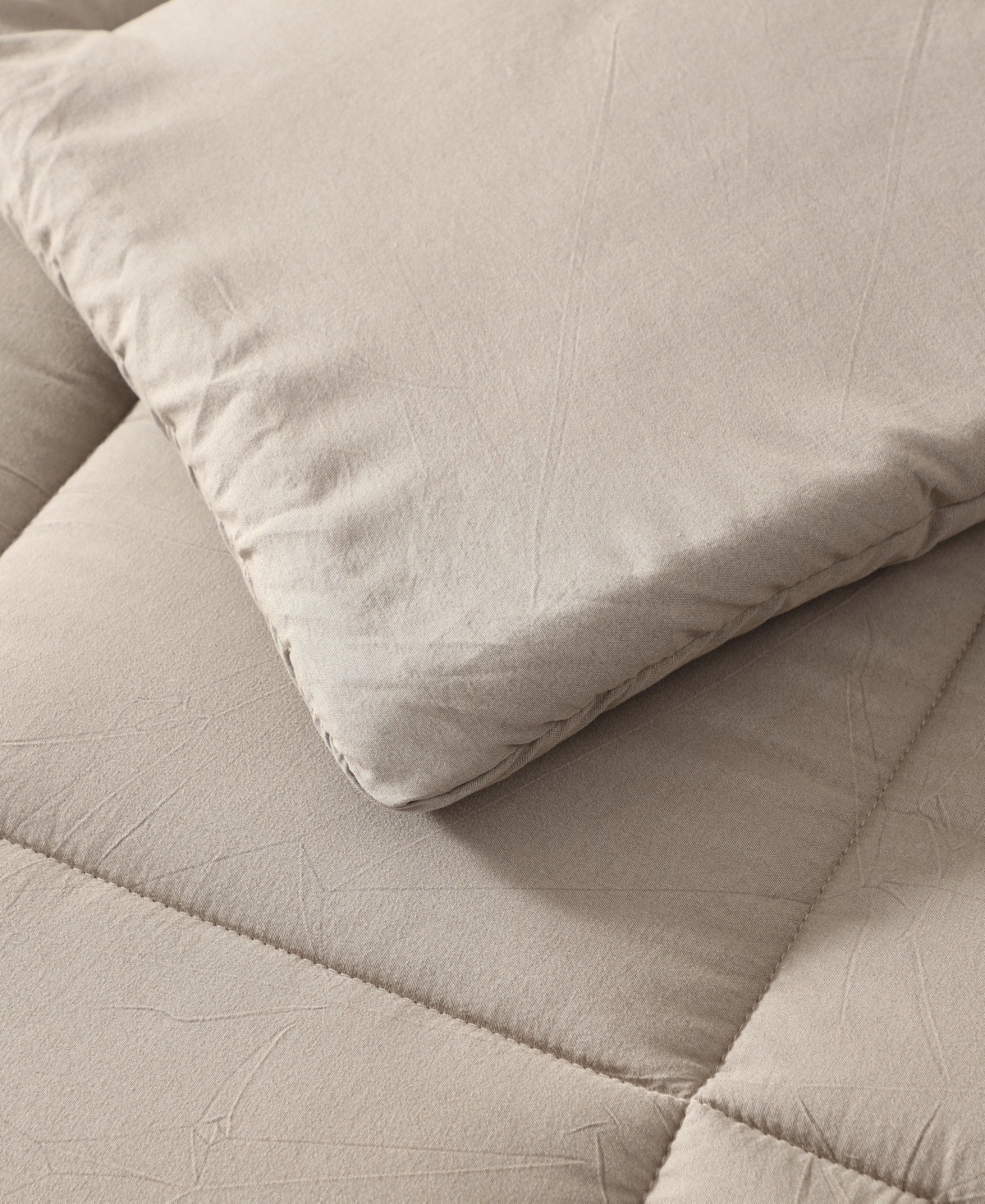 Kenneth Cole Reaction Solid Washed Microfiber 5-Pc. Comforter Set