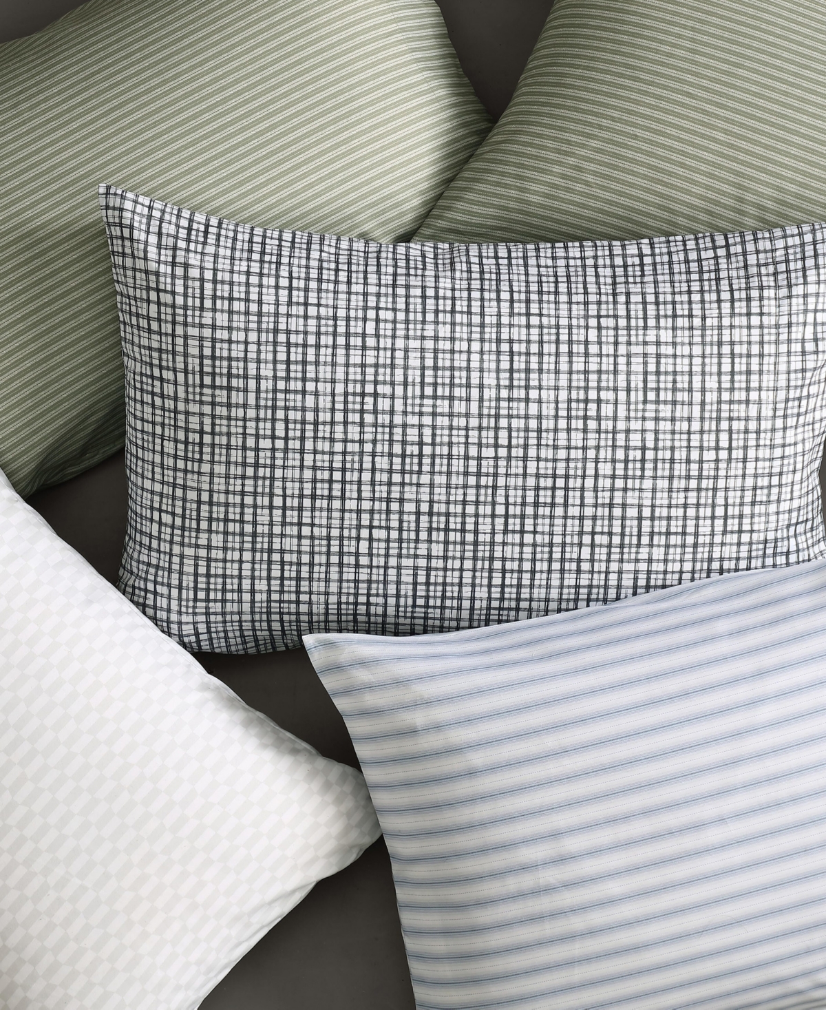 Kenneth Cole New York Twill Stripe Texture Microfiber 4-Pc. Sheet Set