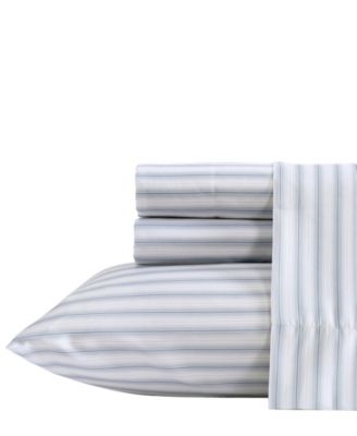 Arrow Stripe Microfiber 4-Pc. Sheet Set, King