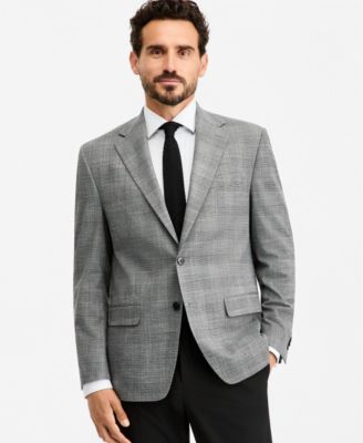 Men's Classic-Fit Plaid Sport Coat