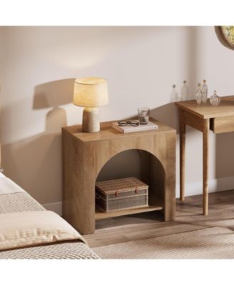 Nightstand with Storage, Large Bed Side Table for Bedroom, 1PCS