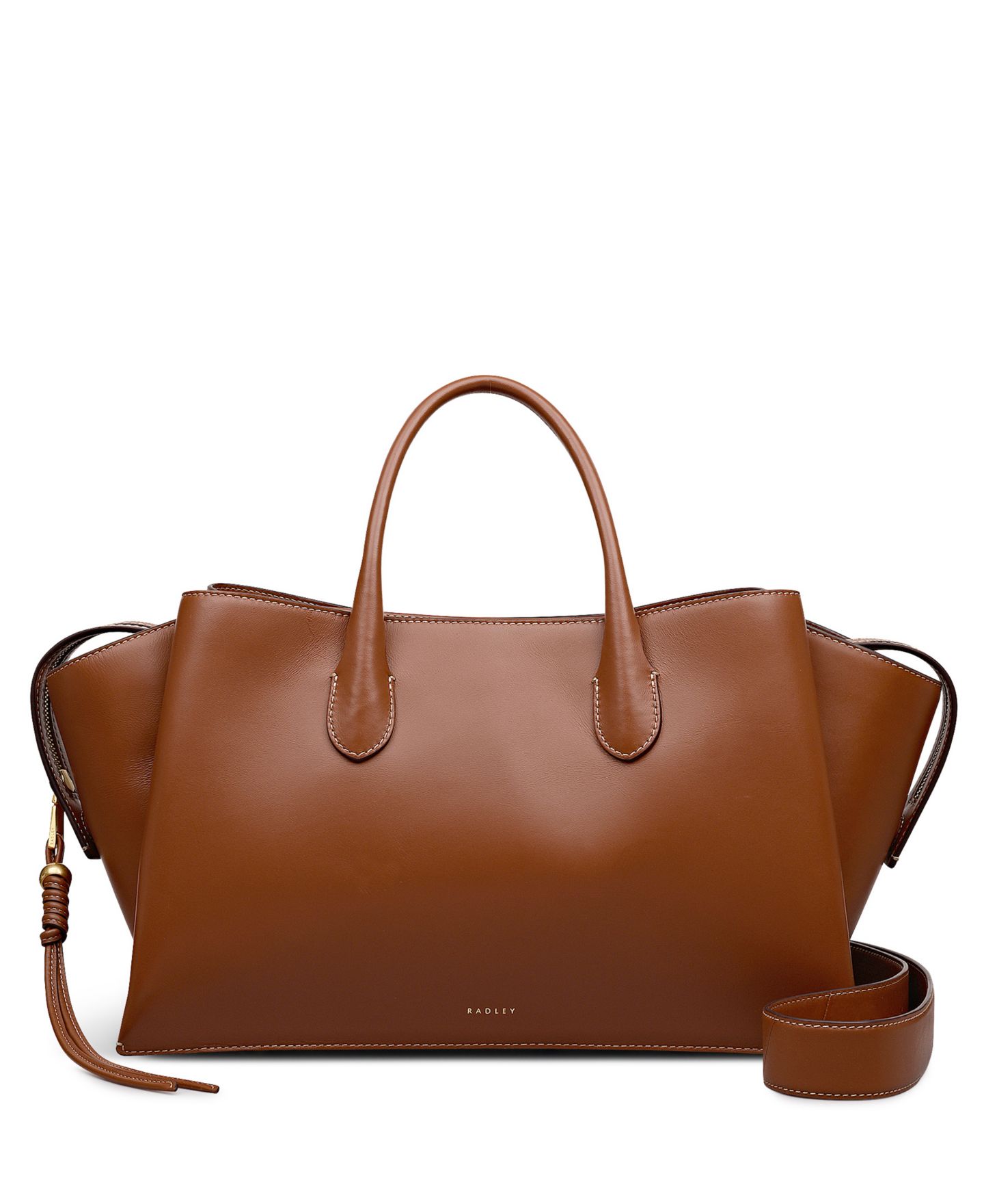 Женская сумка Radley London Romilly Extra Large Zip-Top Grab Handbag, цвет: Коньячный — фото 4