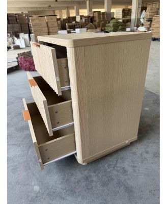 Nightstand with 3 Drawers