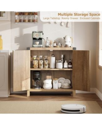 White Wooden Nightstand Set of 2 Bedside Table with Drawer Plus Open Shelf Space Saving End Table for Bedroom