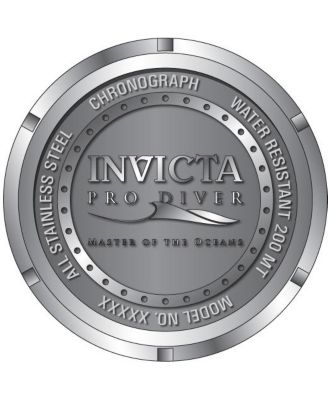 Men's 12932 Pro Diver Quartz Chronograph Dial Watch