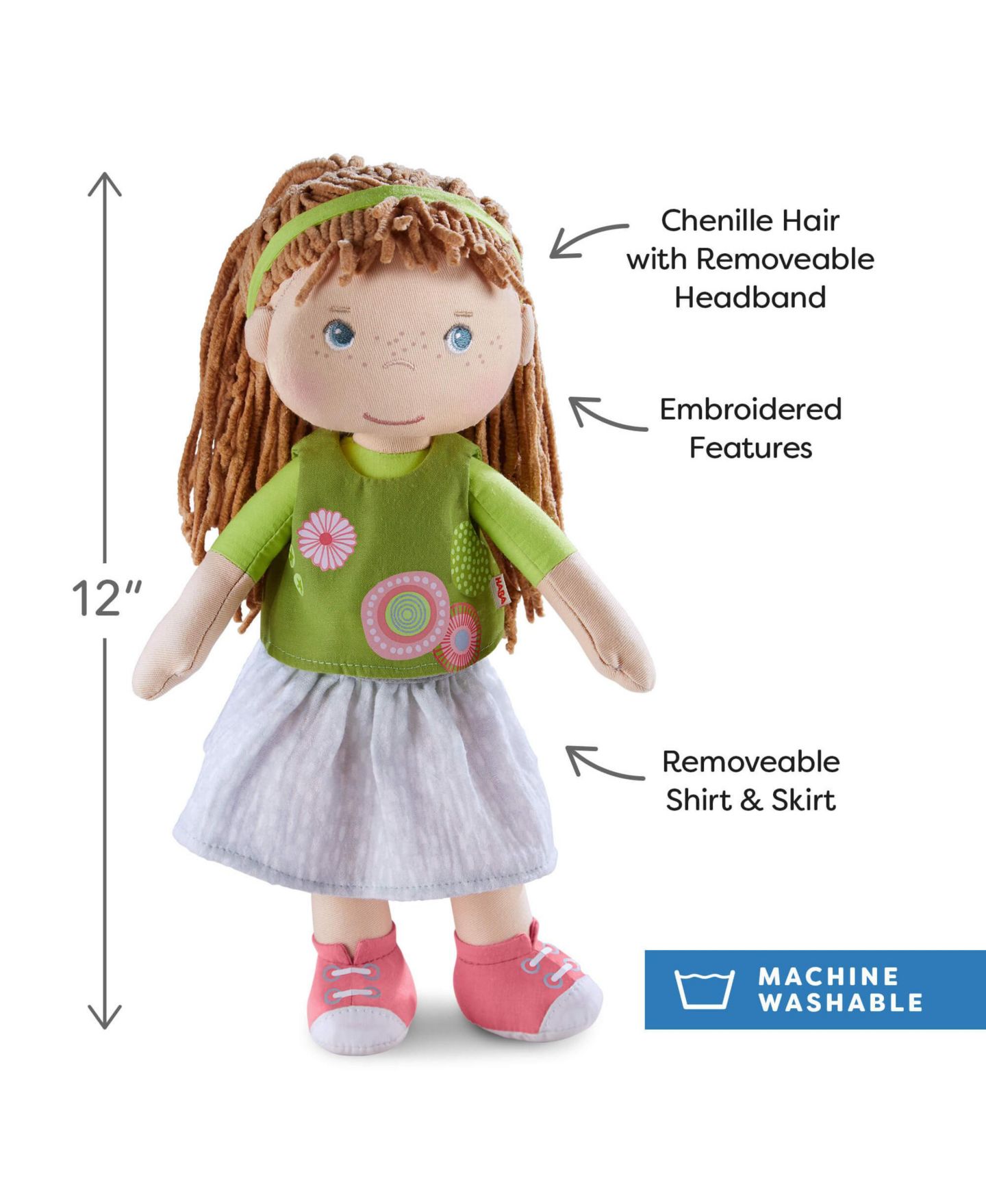 Детская кукла Haba Hedda 12" Soft Doll — фото 3