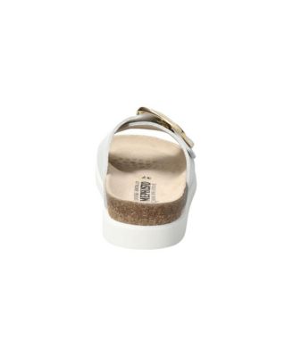 Women's Leather Cork Slide
