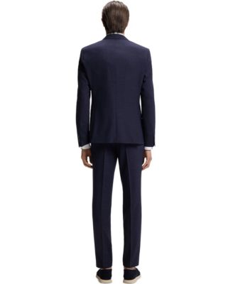 BOSS by Men's Micro-Patterned 2-Piece Slim-Fit Suit