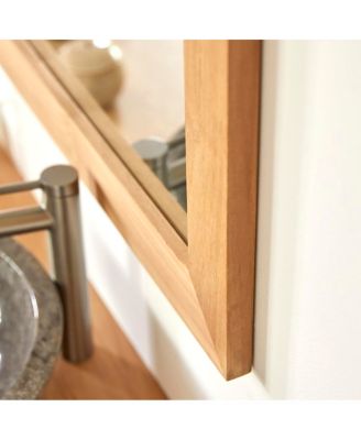Tona teak wood mirror 160x60 cm