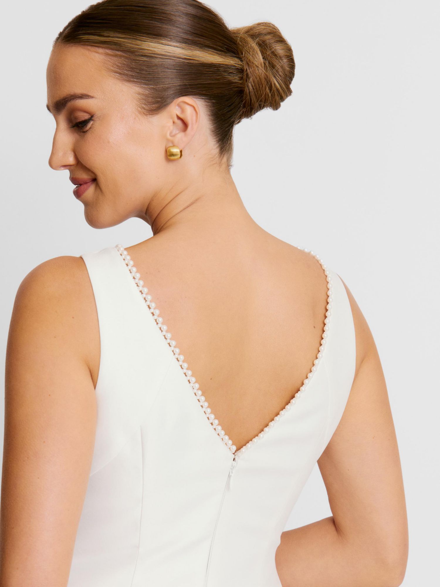 Women's Sleeveless Bubble Hem Mini Dress