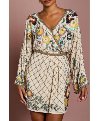 Women's Embellished Mini Dress