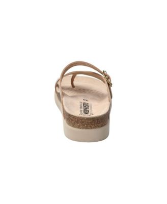 Women's Helen Metallics Sand Havana Leather Sandal