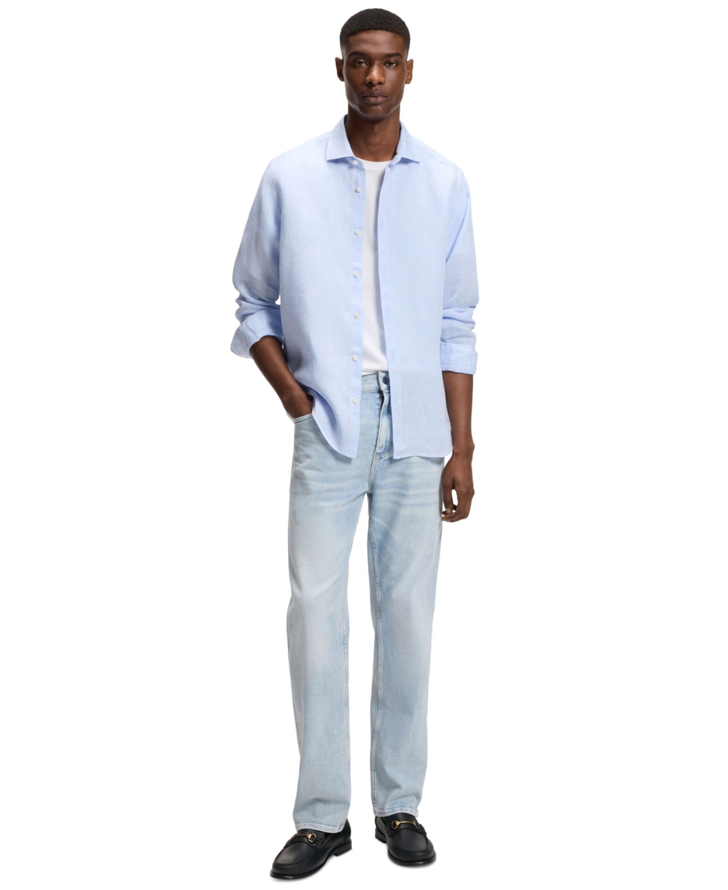 Men's Tevan Moccasin Dress Shoes