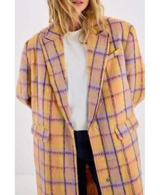 Women's Single Breasted Tailored Coat