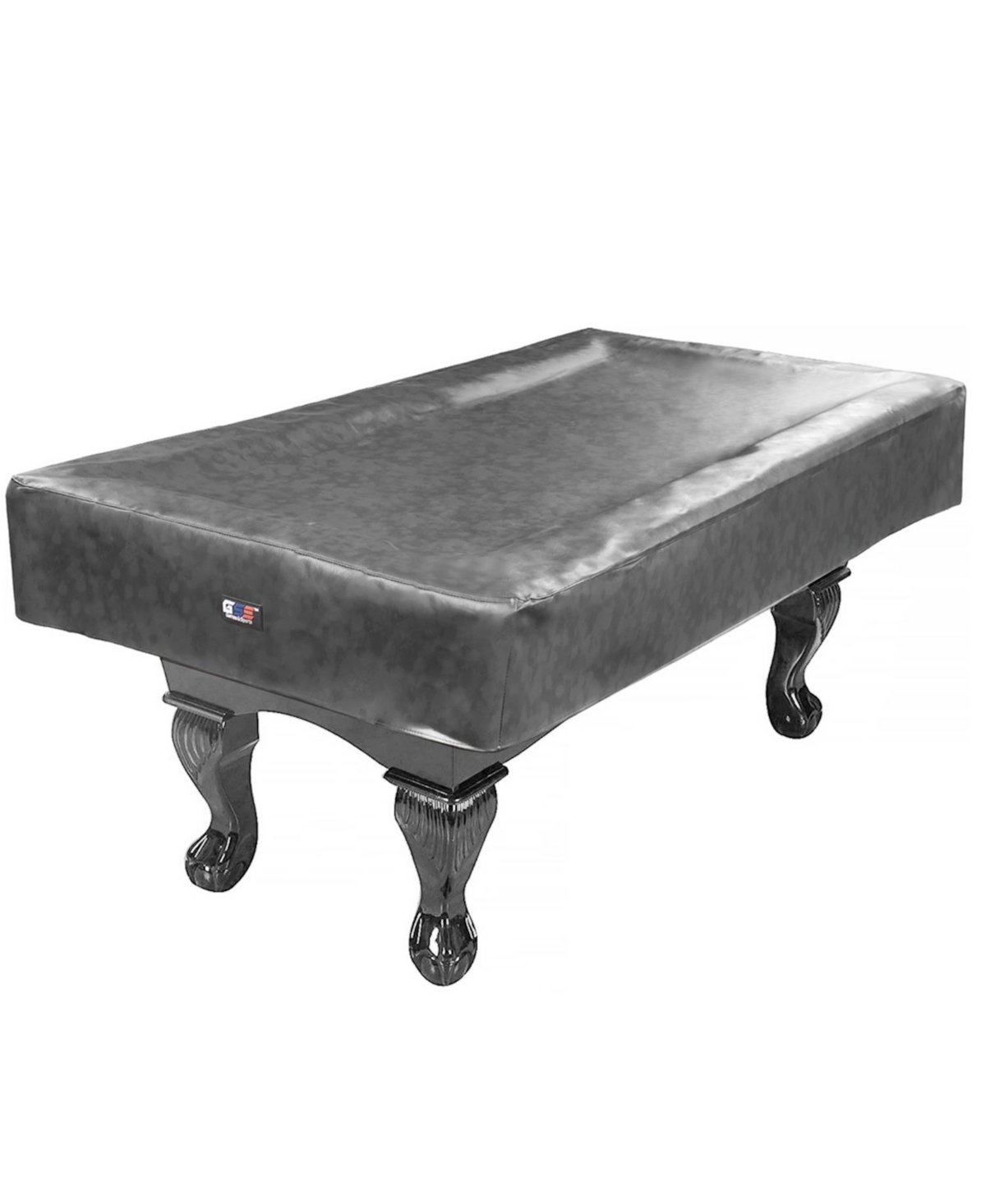 Gse Games & Sports Expert Russet Heavy Duty Leatherette Pool Table Covers, Waterproof & Tearproof Cover for Pool Table - Grey